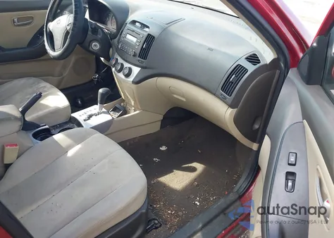 2009 Hyundai Elantra Gls from USA, damaged, VIN KMHDU46D29U677172